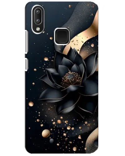 Чохол для Vivo Y95 з картинкою «Чорний лотос»