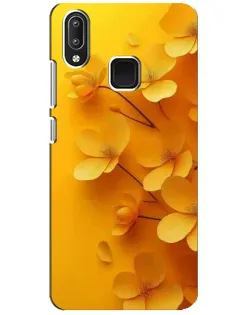 Чохол для Vivo Y95 з картинкою «Золоті пелюстки»
