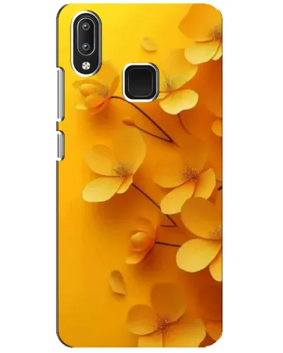 Чохол для Vivo Y95 з картинкою «Золоті пелюстки»
