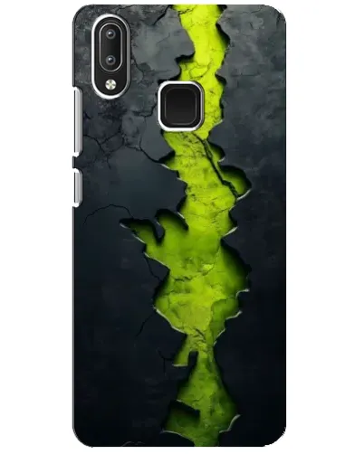 Чехол для Vivo Y95 с картинкой «Салатовый разлом скалы» Чехол для Vivo Y95 с картинкой «Салатовый разлом скалы»