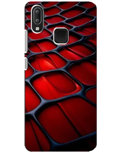Чехол для Vivo Y95 с картинкой «Красная глянцевая сетка» Чехол для Vivo Y95 с картинкой «Красная глянцевая сетка»