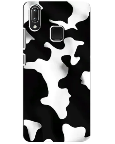 Чехол для Vivo Y95 с картинкой «Черно-белое пятно» Чехол для Vivo Y95 с картинкой «Черно-белое пятно»