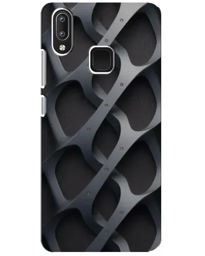 Чехол для Vivo Y95 с картинкой «Объемное серое плетение» Чехол для Vivo Y95 с картинкой «Объемное серое плетение»
