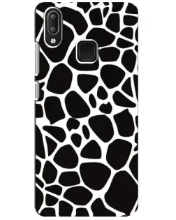 Чехол для Vivo Y95 с картинкой «Черно-белый жираф»