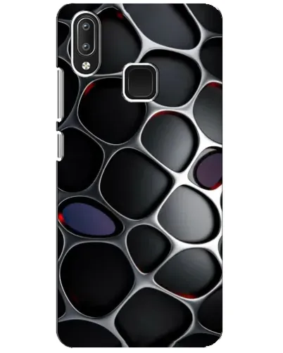 Чехол для Vivo Y95 с картинкой «Объемная темная решетка» Чехол для Vivo Y95 с картинкой «Объемная темная решетка»