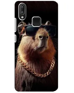 Чехол для Vivo Y95 с картинкой «Капибара золотая цепь» Чехол для Vivo Y95 с картинкой «Капибара золотая цепь»