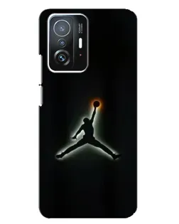 Чехол для Xiaomi 11T / 11T Pro с картинкой «Jordan Gradient Logo»