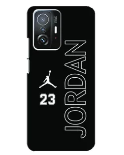 Чехол для Xiaomi 11T / 11T Pro с картинкой «Jordan Vertical»