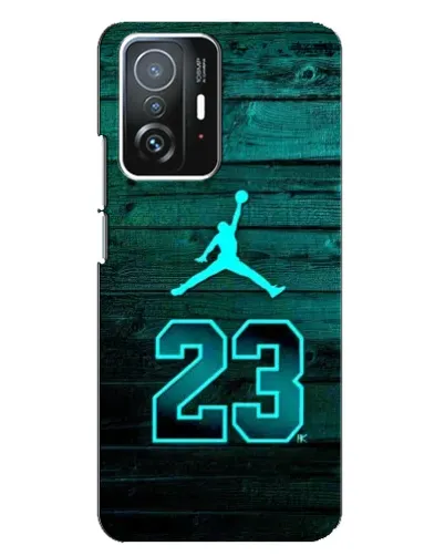 Чехол для Xiaomi 11T / 11T Pro с картинкой «Jordan Cyan 23»