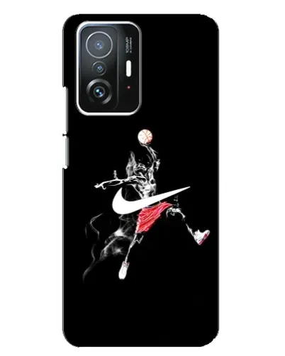 Чехол для Xiaomi 11T / 11T Pro с картинкой «Jordan Jumpman»