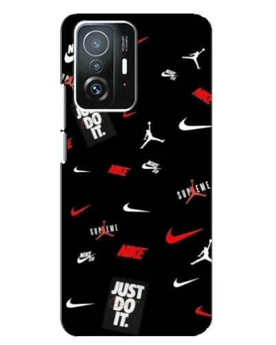 Чехол для Xiaomi 11T / 11T Pro с картинкой «Nike Mix Pattern»