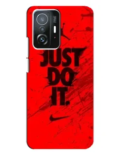 Чехол для Xiaomi 11T / 11T Pro с картинкой «Nike Just Do It»