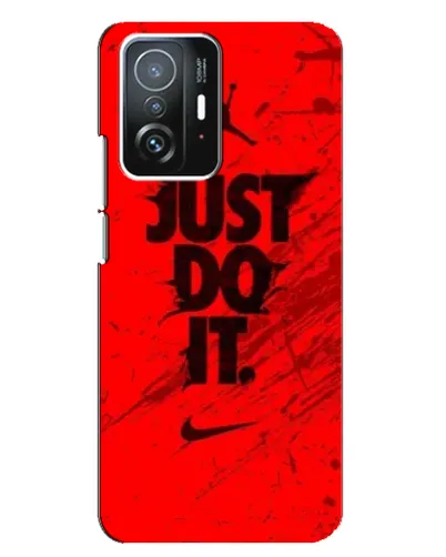 Чехол для Xiaomi 11T / 11T Pro с картинкой «Nike Just Do It»