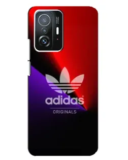 Чехол для Xiaomi 11T / 11T Pro с картинкой «Adidas Red Neon» Чехол для Xiaomi 11T / 11T Pro с картинкой «Adidas Red Neon»