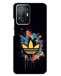Чехол для Xiaomi 11T / 11T Pro с картинкой «Adidas Splash»