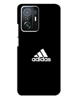 Чехол для Xiaomi 11T / 11T Pro с картинкой «Adidas Red Style»