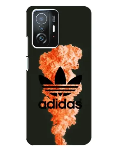 Чехол для Xiaomi 11T / 11T Pro с картинкой «Оранжевый дым Adidas» Чехол для Xiaomi 11T / 11T Pro с картинкой «Оранжевый дым Adidas»