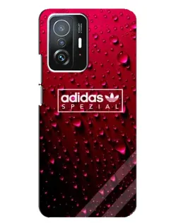 Чехол для Xiaomi 11T / 11T Pro с картинкой «Adidas Gold Marble»