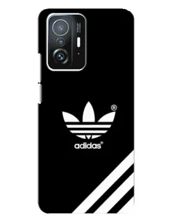 Чехол для Xiaomi 11T / 11T Pro с картинкой «Adidas с диагональными полосами»