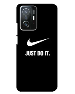 Чехол для Xiaomi 11T / 11T Pro с картинкой «Классический принт Nike»