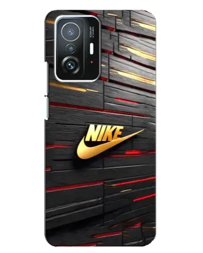 Чехол для Xiaomi 11T / 11T Pro с картинкой «Золотой Nike на металле» Чехол для Xiaomi 11T / 11T Pro с картинкой «Золотой Nike на металле»