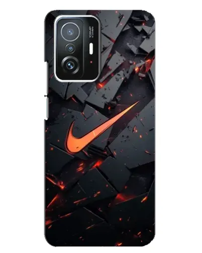 Чехол для Xiaomi 11T / 11T Pro с картинкой «Nike — эффект разломов» Чехол для Xiaomi 11T / 11T Pro с картинкой «Nike — эффект разломов»
