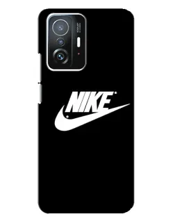 Чохол для Xiaomi 11T / 11T Pro з картинкою «Мазки фарби Nike»