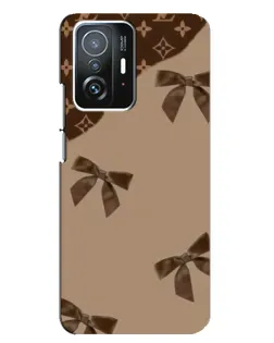 Чехол для Xiaomi 11T / 11T Pro с картинкой «LV — кофейный атлас»