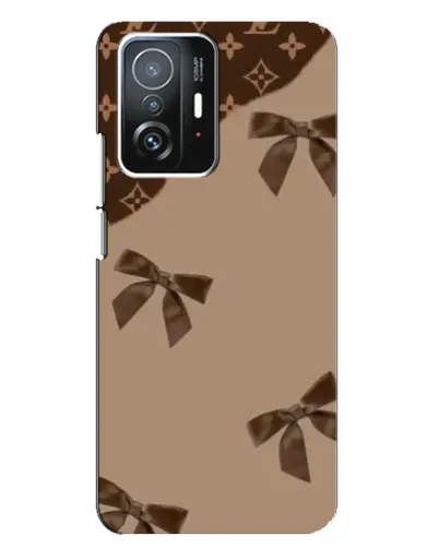 Чехол для Xiaomi 11T / 11T Pro с картинкой «LV — кофейный атлас»