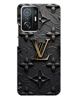 Чехол для Xiaomi 11T / 11T Pro с картинкой «Кожаная текстура LV»