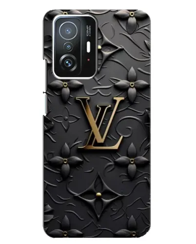 Чехол для Xiaomi 11T / 11T Pro с картинкой «Кожаная текстура LV»