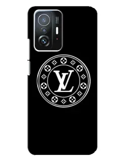 Чехол для Xiaomi 11T / 11T Pro с картинкой «LV — печать стиля»