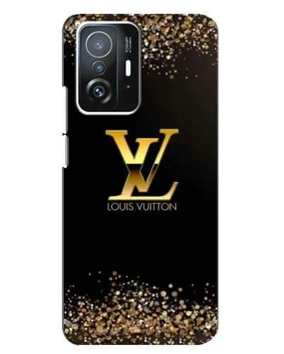 Чехол для Xiaomi 11T / 11T Pro с картинкой «LV — золотые искры»