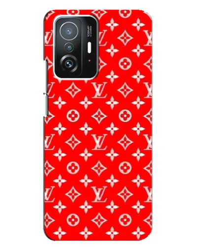 Чехол для Xiaomi 11T / 11T Pro с картинкой «Яркий паттерн LV»