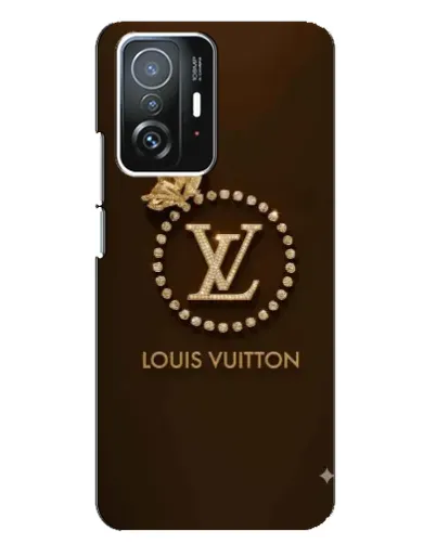 Чехол для Xiaomi 11T / 11T Pro с картинкой «LV — золотая печать»