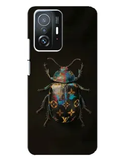 Чехол для Xiaomi 11T / 11T Pro с картинкой «LV — мраморный принт»