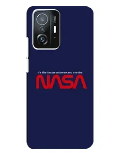 Чехол для Xiaomi 11T / 11T Pro с картинкой «NASA — глубокий космос»