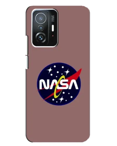 Чехол для Xiaomi 11T / 11T Pro с картинкой «NASA — ретро космос»