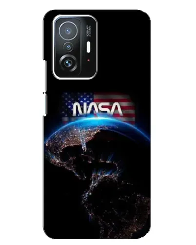 Чехол для Xiaomi 11T / 11T Pro с картинкой «Земля из космоса NASA»