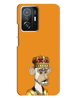 Чехол для Xiaomi 11T / 11T Pro с картинкой «Золотая обезьяна Bored Ape» Чехол для Xiaomi 11T / 11T Pro с картинкой «Золотая обезьяна Bored Ape»