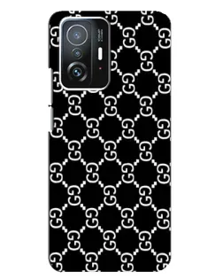 Чехол для Xiaomi 11T / 11T Pro с картинкой «Gucci — сетчатый паттерн»