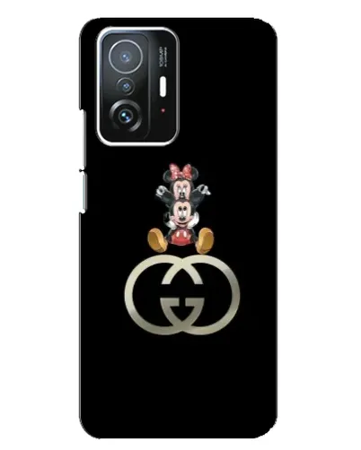 Чехол для Xiaomi 11T / 11T Pro с картинкой «Минни Маус на лого» Чехол для Xiaomi 11T / 11T Pro с картинкой «Минни Маус на лого»