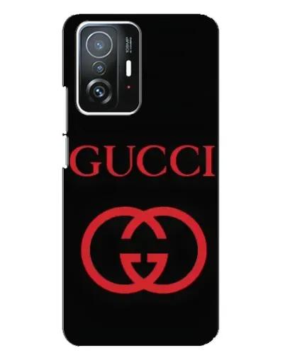 Чехол для Xiaomi 11T / 11T Pro с картинкой «Gucci — красный логотип» Чехол для Xiaomi 11T / 11T Pro с картинкой «Gucci — красный логотип»