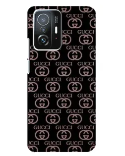 Чехол для Xiaomi 11T / 11T Pro с картинкой «Классическая монограмма Gucci»