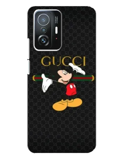 Чехол для Xiaomi 11T / 11T Pro с картинкой «Микки Маус Gucci» Чехол для Xiaomi 11T / 11T Pro с картинкой «Микки Маус Gucci»