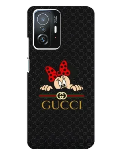 Чехол для Xiaomi 11T / 11T Pro с картинкой «Минни Маус Gucci — черный» Чехол для Xiaomi 11T / 11T Pro с картинкой «Минни Маус Gucci — черный»