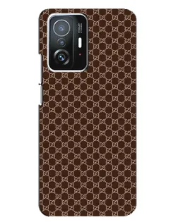 Чохол для Xiaomi 11T / 11T Pro з картинкою «Gucci — шоколадна сітка» Чохол для Xiaomi 11T / 11T Pro з картинкою «Gucci — шоколадна сітка»