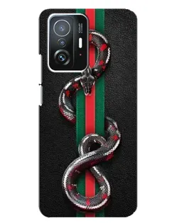 Чохол для Xiaomi 11T / 11T Pro з картинкою «Gucci — змія на смузі» Чохол для Xiaomi 11T / 11T Pro з картинкою «Gucci — змія на смузі»