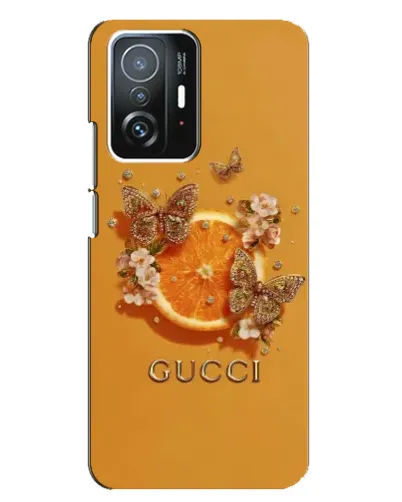 Чохол для Xiaomi 11T / 11T Pro з картинкою «Gucci — золоті метелики» Чохол для Xiaomi 11T / 11T Pro з картинкою «Gucci — золоті метелики»