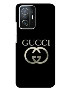 Чохол для Xiaomi 11T / 11T Pro з картинкою «Gucci — золото на чорному» Чохол для Xiaomi 11T / 11T Pro з картинкою «Gucci — золото на чорному»
